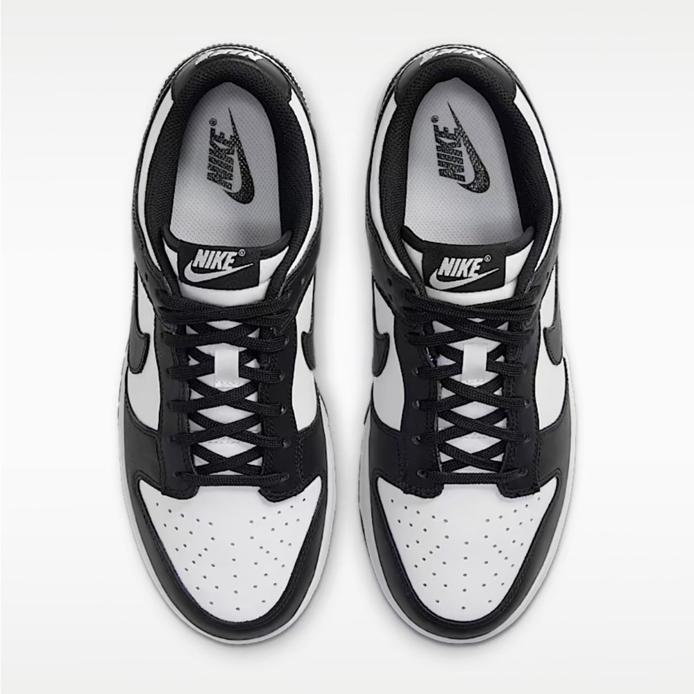 Nike Women's Black and White Dunk Low Pandas - Size 8.5 - Picture 2 of 6